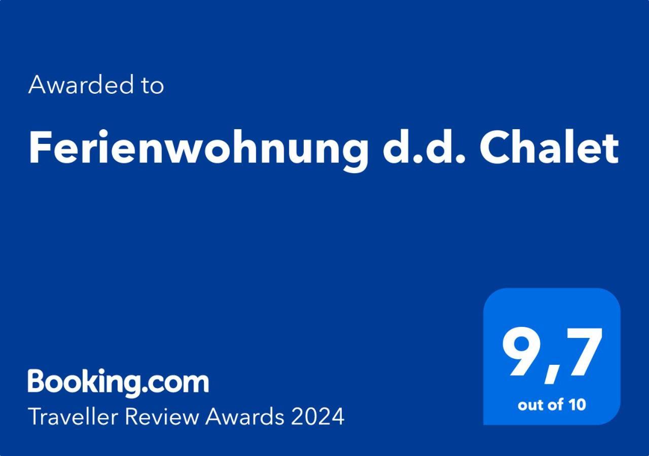Aitrach Ferienwohnung D.D. Chalet מראה חיצוני תמונה